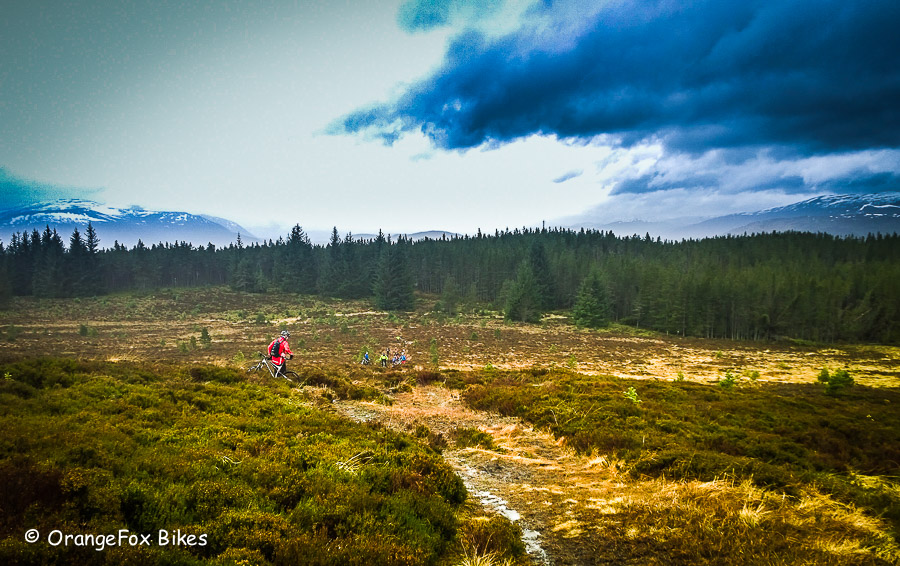 Experience mountain bike trails Scotland.